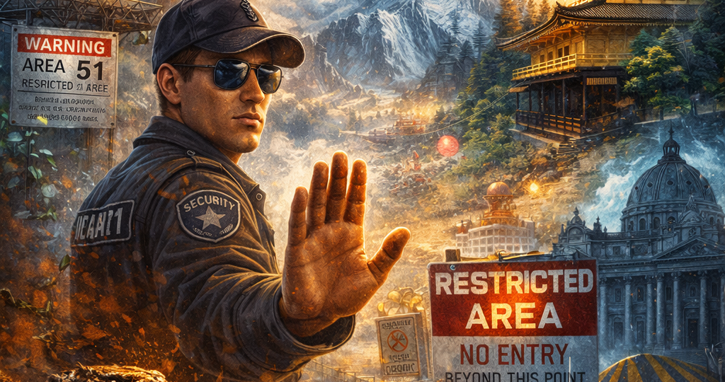 15 мест на Земле, которые официально существуют, но туда нельзя попасть