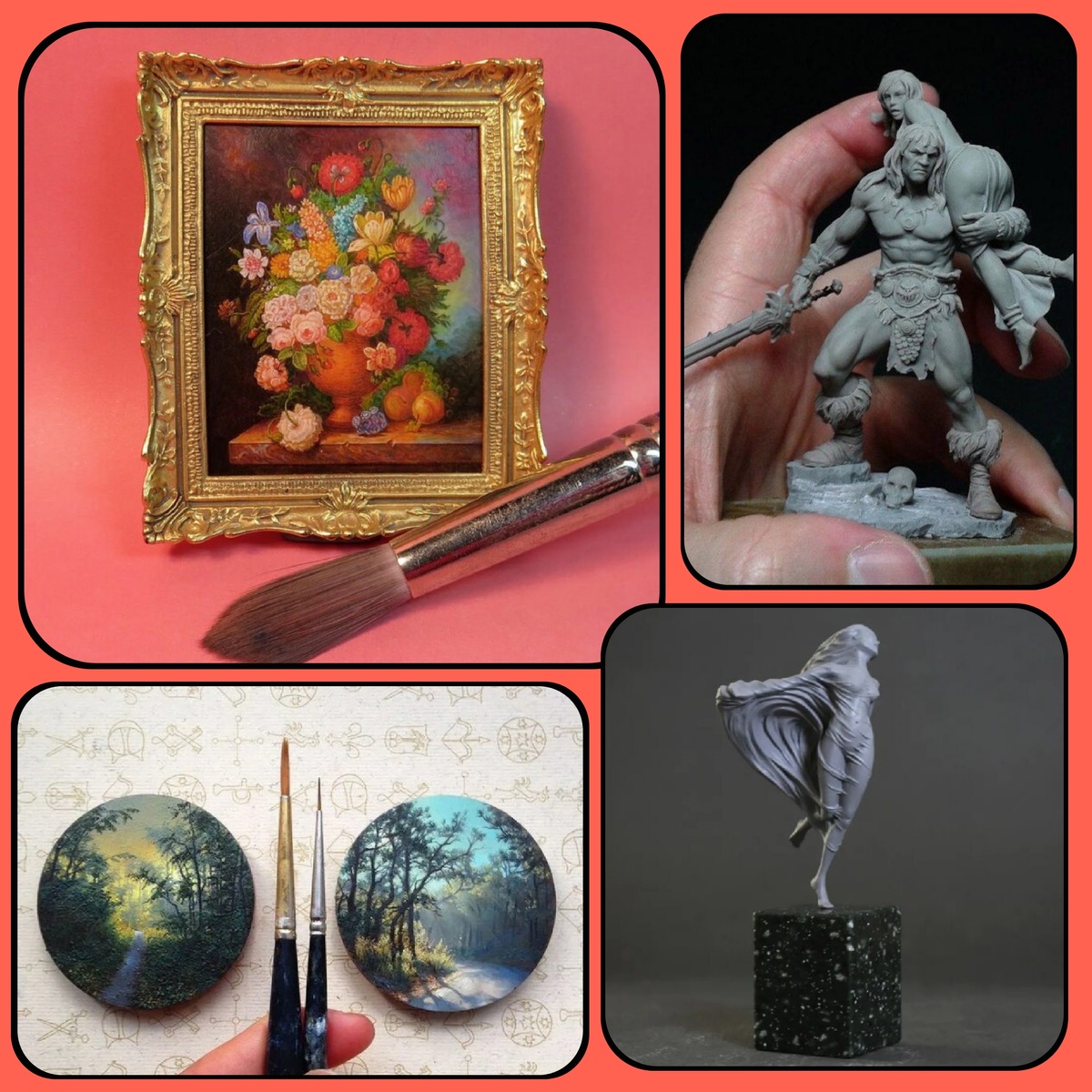 Есть в миниатюрных произведениях искусства особая прелесть и теплота.