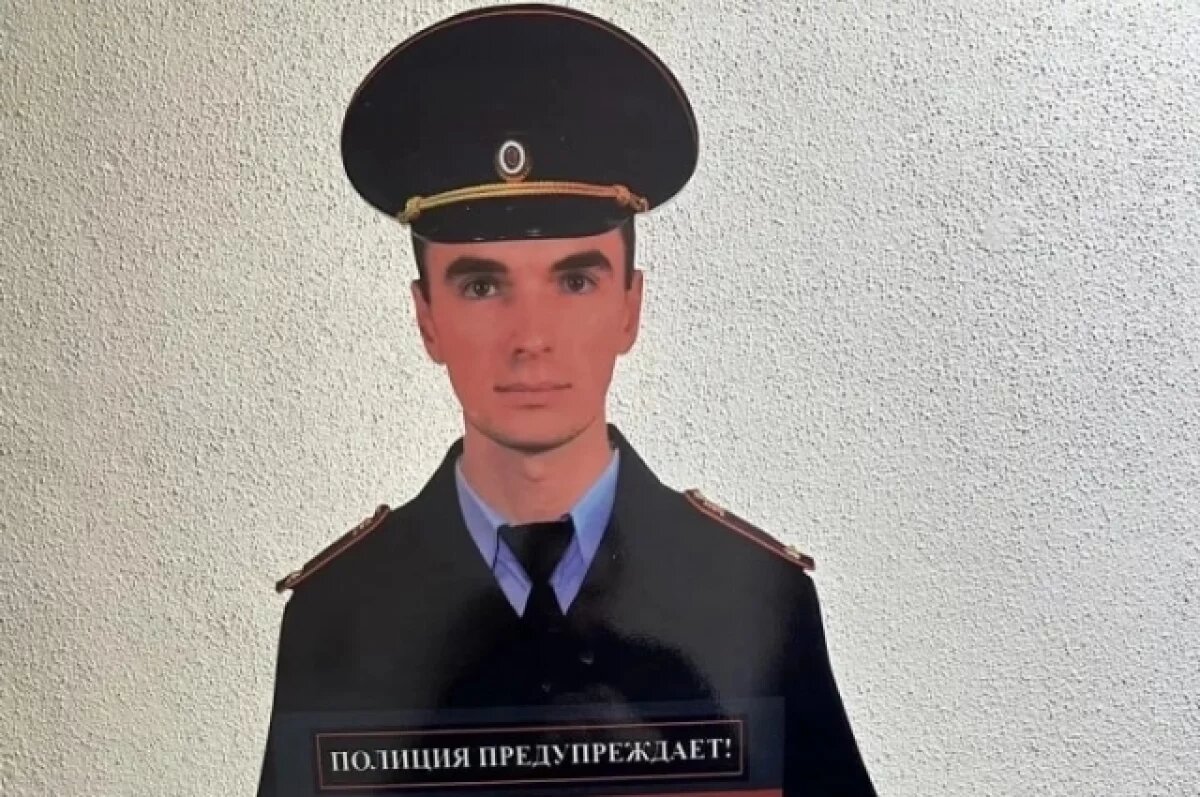    На Камчатке правоохранители нашли похитителя макета полицейского из ТЦ