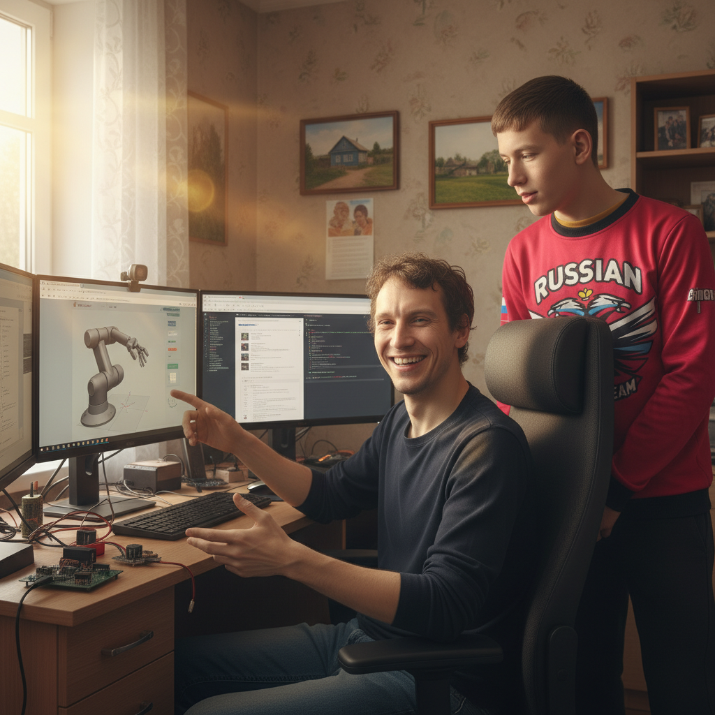 Автор фото и журналист Маслов  Марк Александрович и друг Василий Скузмин