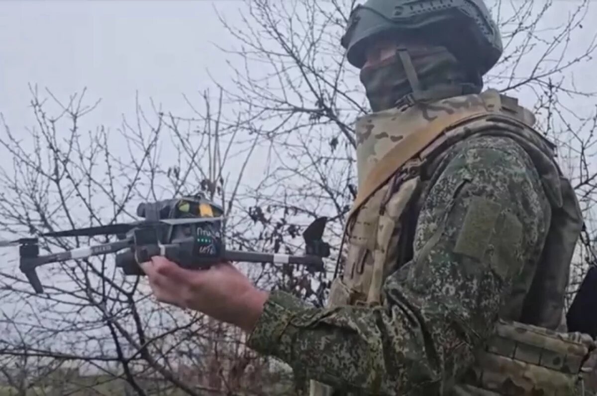    Работа дроноводов группировки «Днепр».