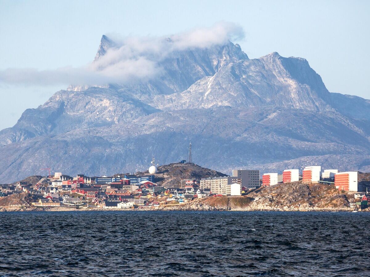    Город Нуук на острове Гренландия© РИА Новости . Илья Тимин