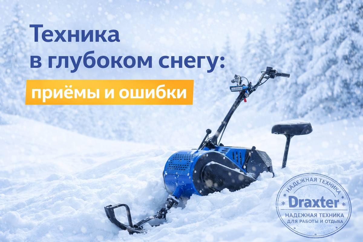 Мотоснегокат Draxter, Станкопромгрупп