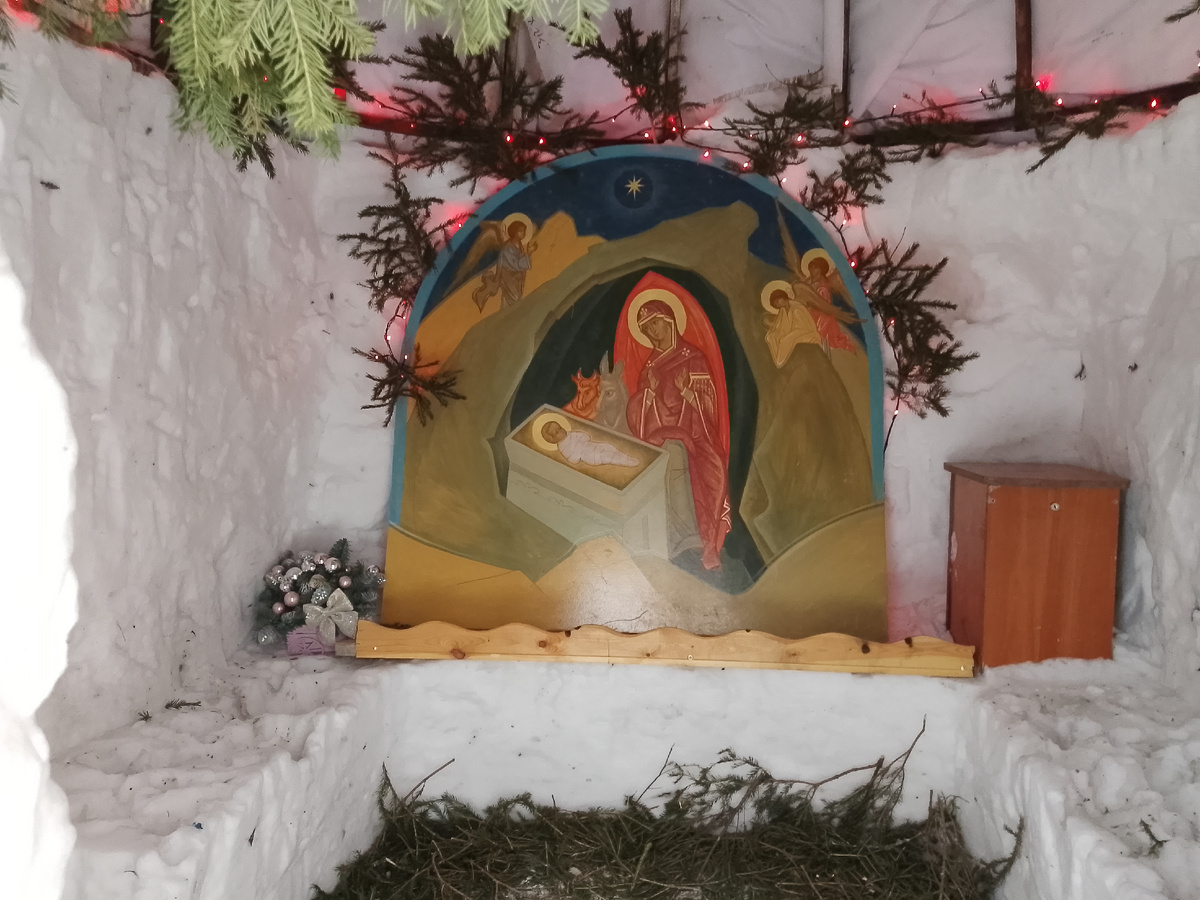 Вертеп в озле нашего храма