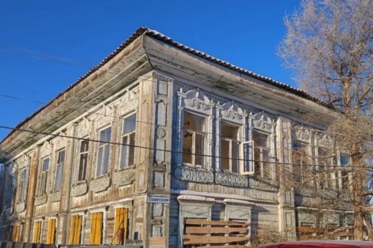    В Упорово разрешили реставрацию жилого дома – объекта культурного наследия