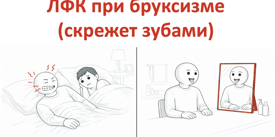 ЛФК при бруксизме (скрежет зубами)