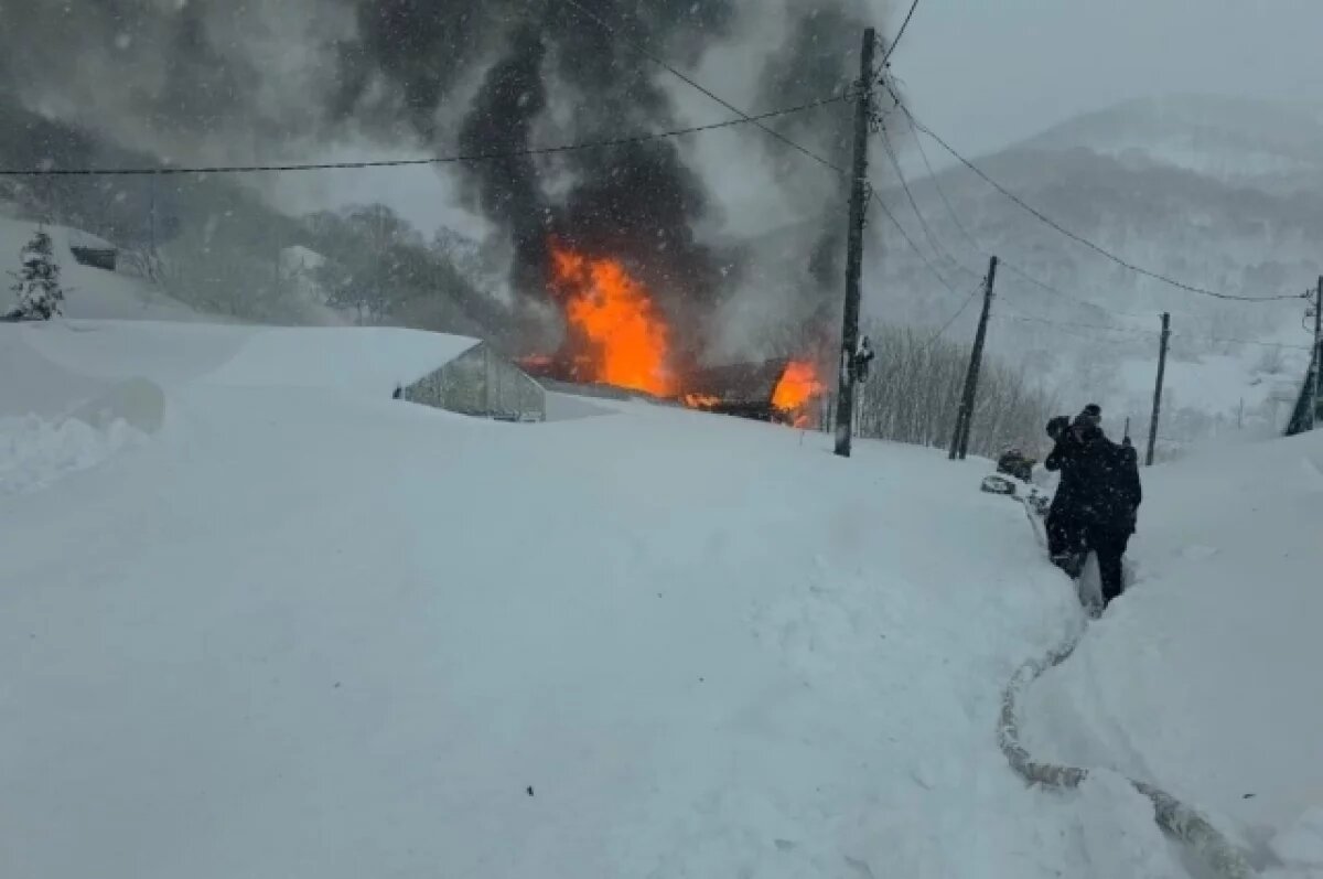    Очевидцы рассказали, как спасли детей из пожара в Копае на Камчатке