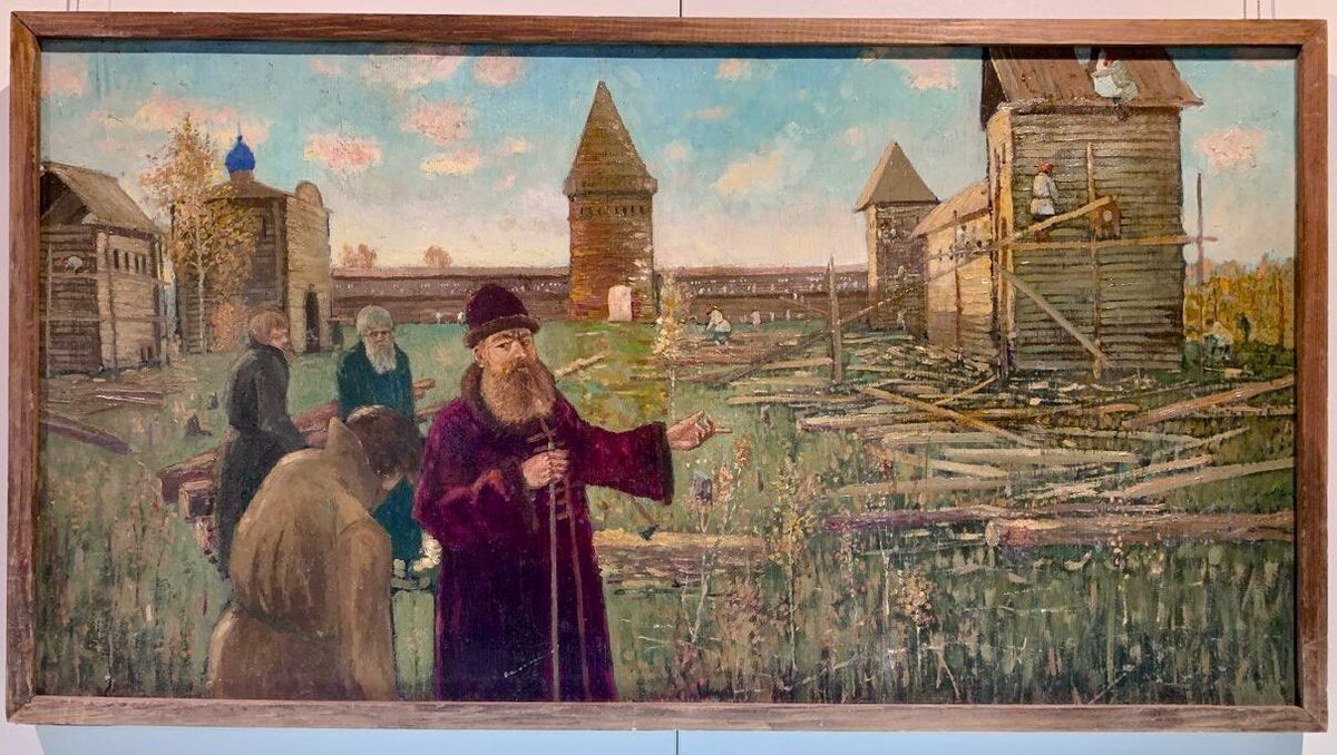 П. Россомахин. Тюмень в 1586 году