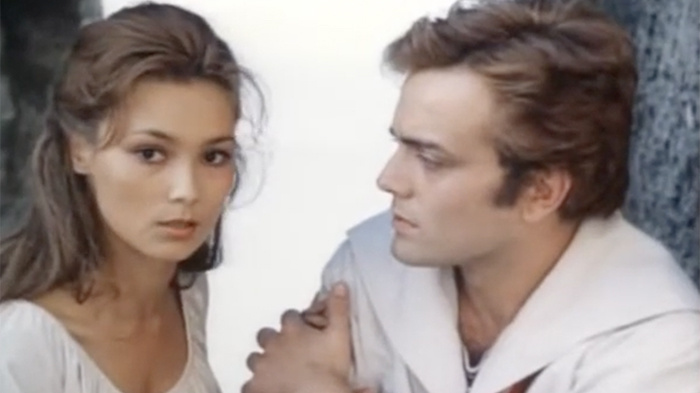 Лариса Белогурова и Андрей Харитонов в фильме "Вольный ветер" (1983) 