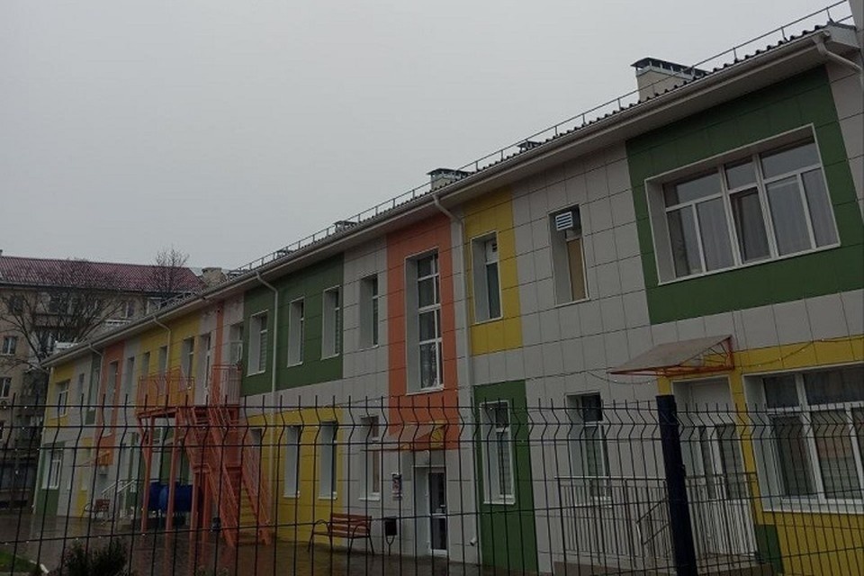    В Мариуполе восстановили детский сад на улице Сеченова. Фото: ФАУ «РосКапСтрой»