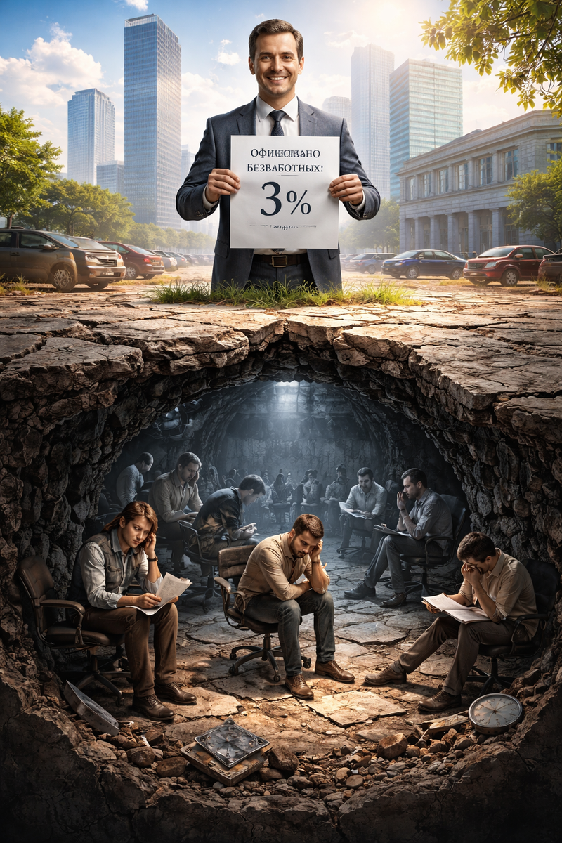 Почему официальная безработица супер-низкая, а в реале — тихий кризис?