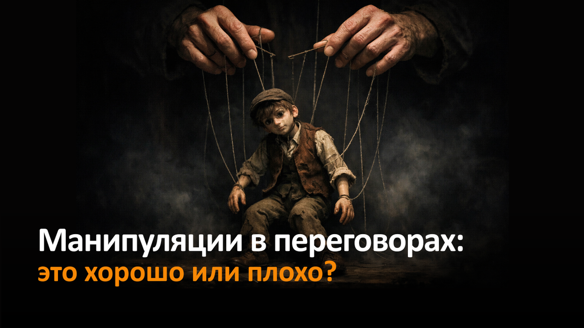 Манипуляции в переговорах