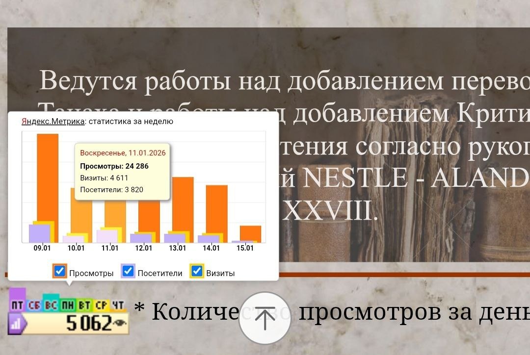 Яндекс метрика посещений сайта