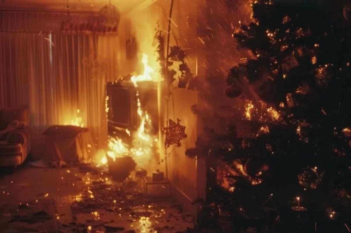    В Ачинске собака спасла 16-летнюю девочку во время пожара, но сама погибла