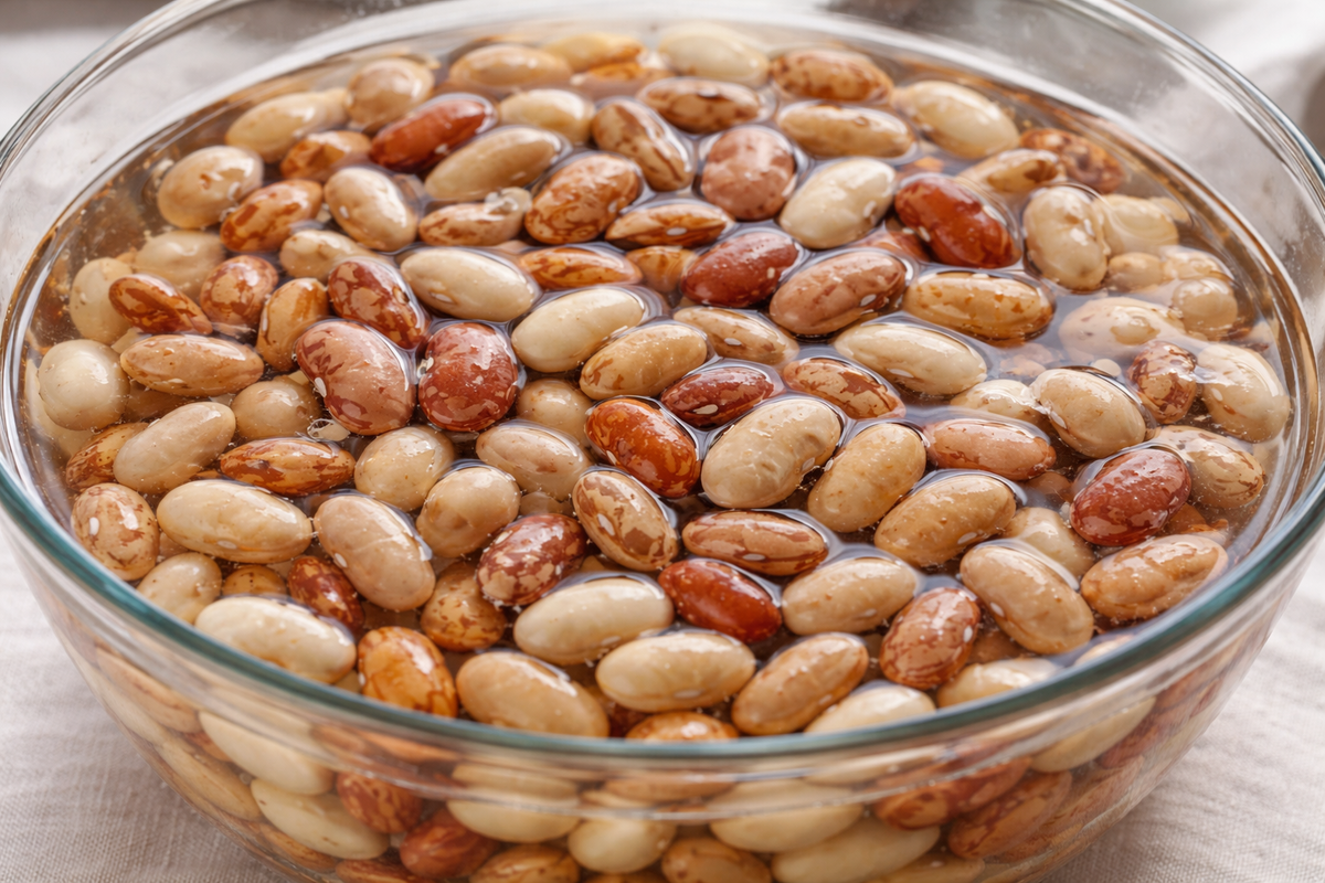 Подготовка фасоли