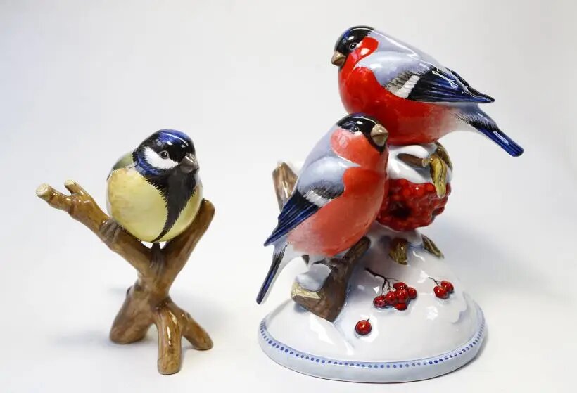  В России часто продают сувениры в виде снегиря   © РИА Новости. Олег Смыслов