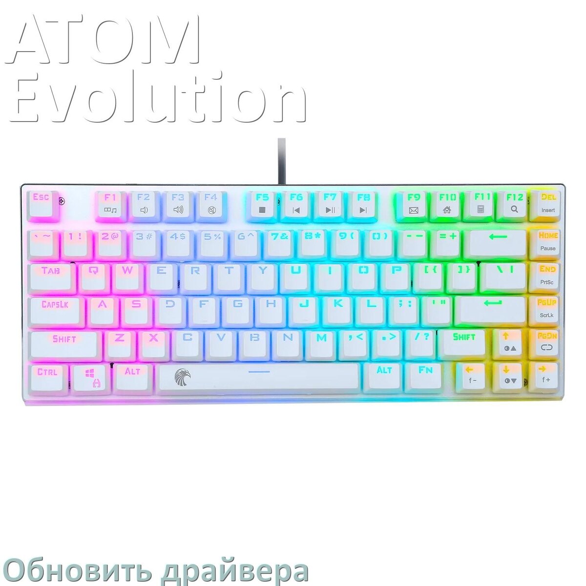 
Как обновить драйвер клавиатуры ATOM Evolution и установить в Windows 10 и 11