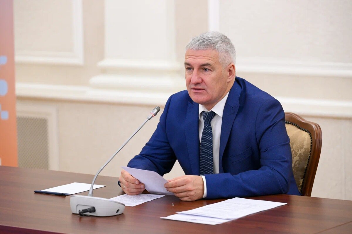    Глава Карелии Артур Парфенчиков. Фото: «Республика» / Сергей Юдин