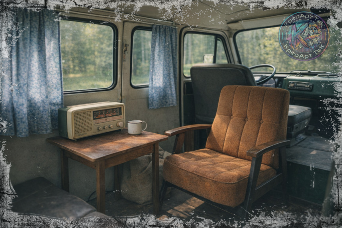 Микроавтобус УАЗ-3303 салон