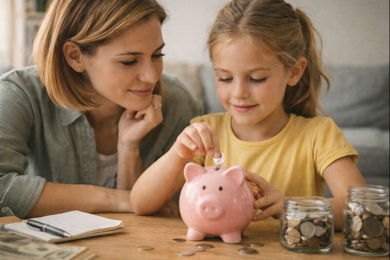 Карманные деньги и копилка: когда и как учить детей обращаться с финансами