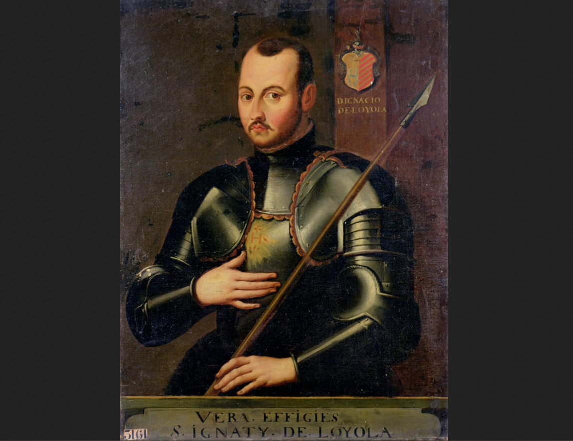 Игнасио Лойола в доспехах. XVI век