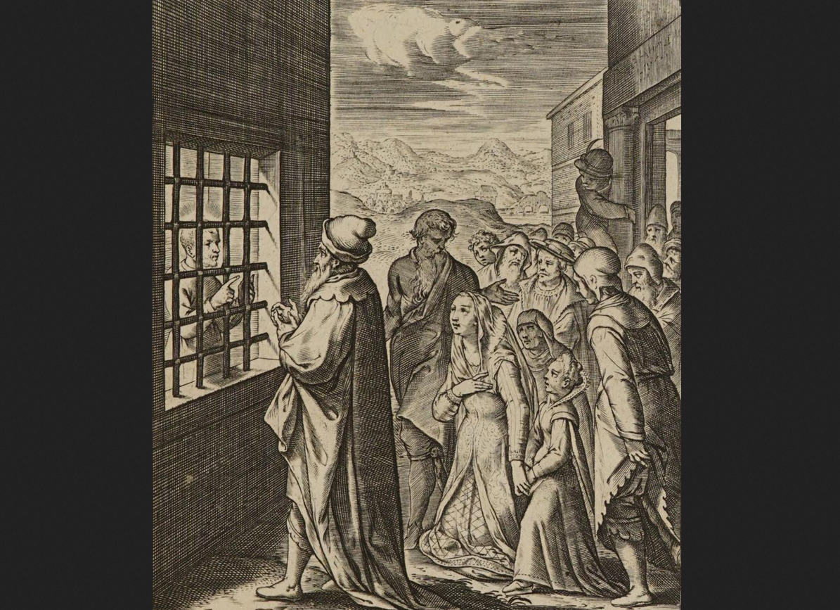 Игнатий Лойола под арестом. Иллюстрация из книги «Vita beati P. Ignatii Loiolae, Societatis Iesu fundatoris». Рим, 1622 год