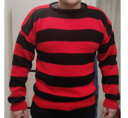 А это мужчине вязала, Свитер как у Курта