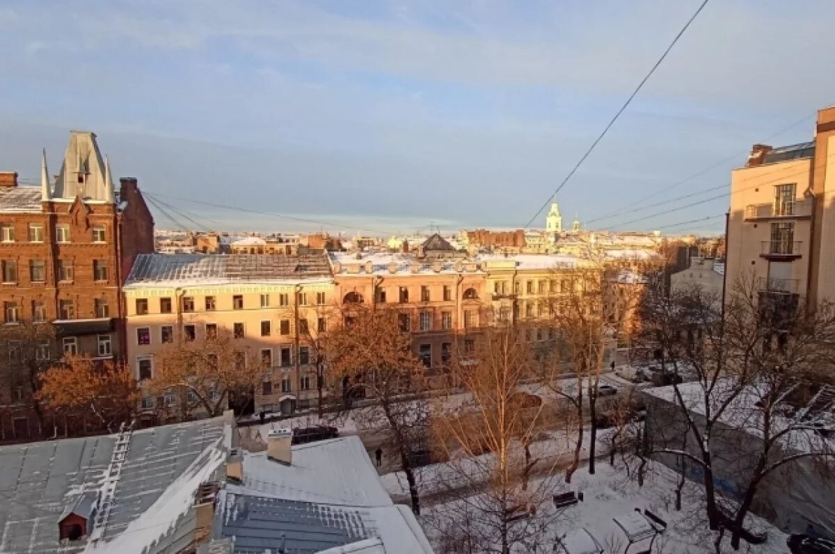    Леус рассказал о погоде в конце рабочей недели в Петербурге