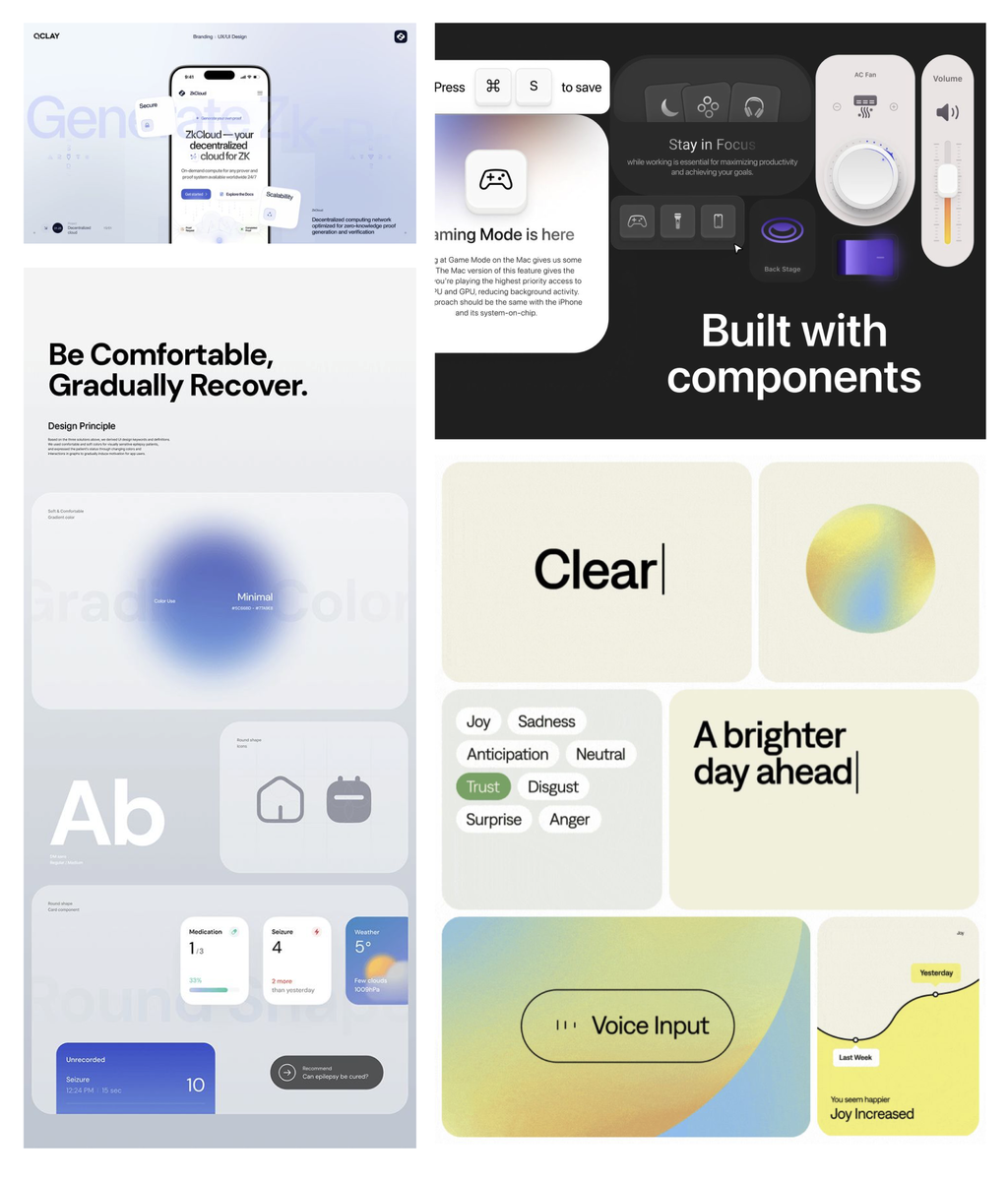 Пример использования Bento-сетки