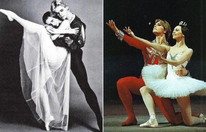 Андрис Лиепа и Людмила Семеняка.