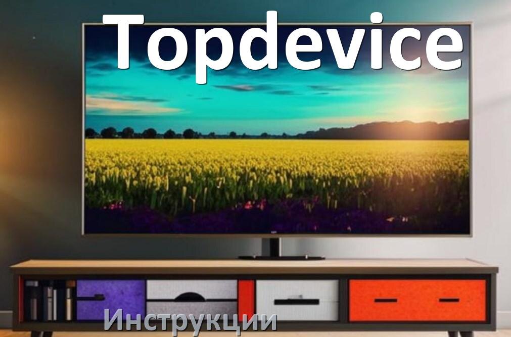 
Инструкция по эксплуатации телевизора Topdevice руководство пользователя на русском