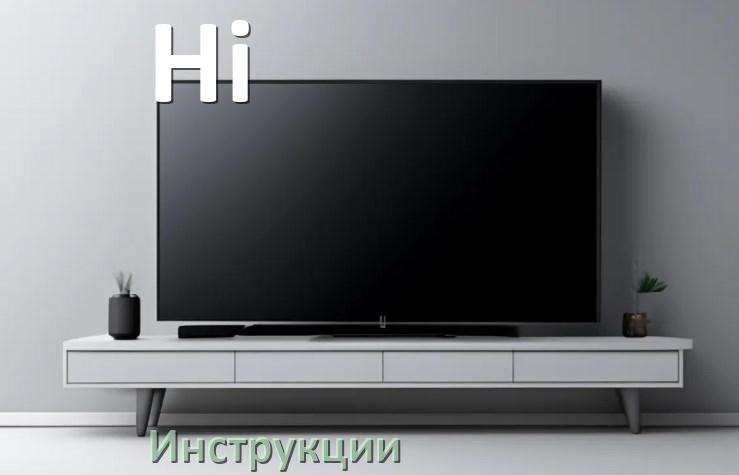 
Инструкция по эксплуатации телевизора Hi руководство пользователя на русском
