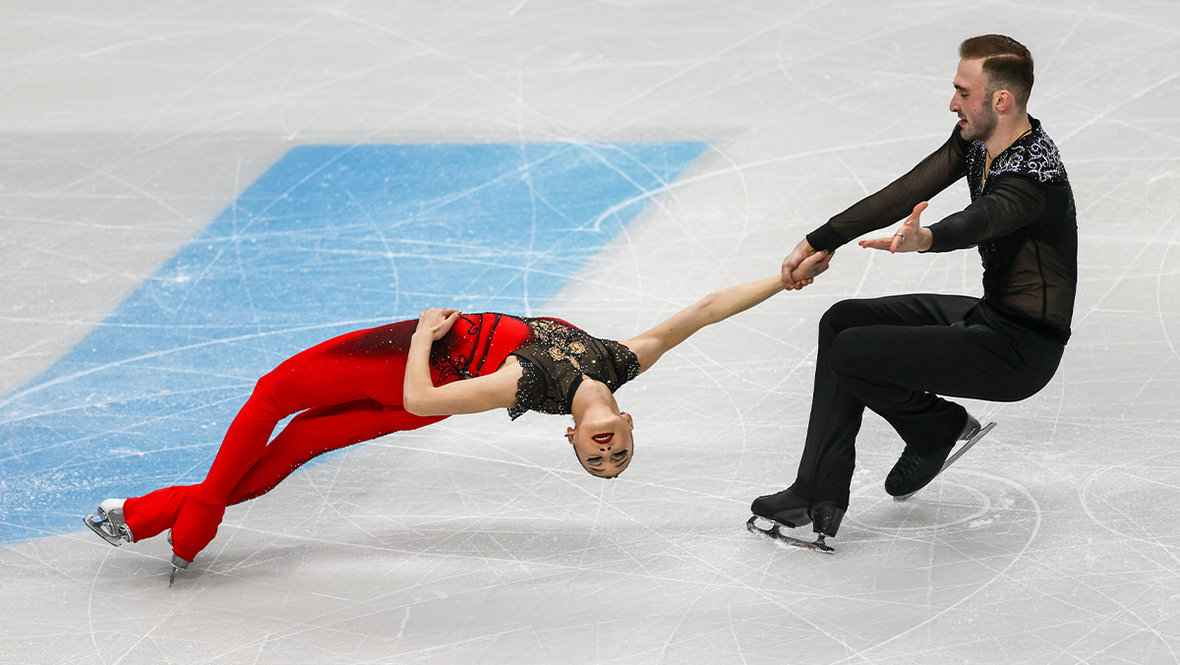 Анастасия Метелкина и Лука Берулава. Фото Global Look Press