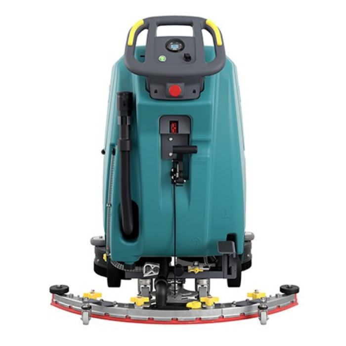 Аккумуляторная поломоечная машина с управлением стоя