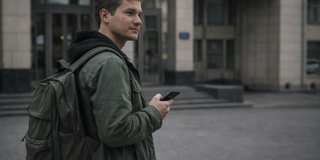 Зашел уточнить, уехал служить