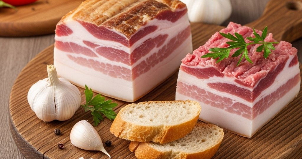 Сало / Ценный продукт для здоровья и тепла в холодное время года