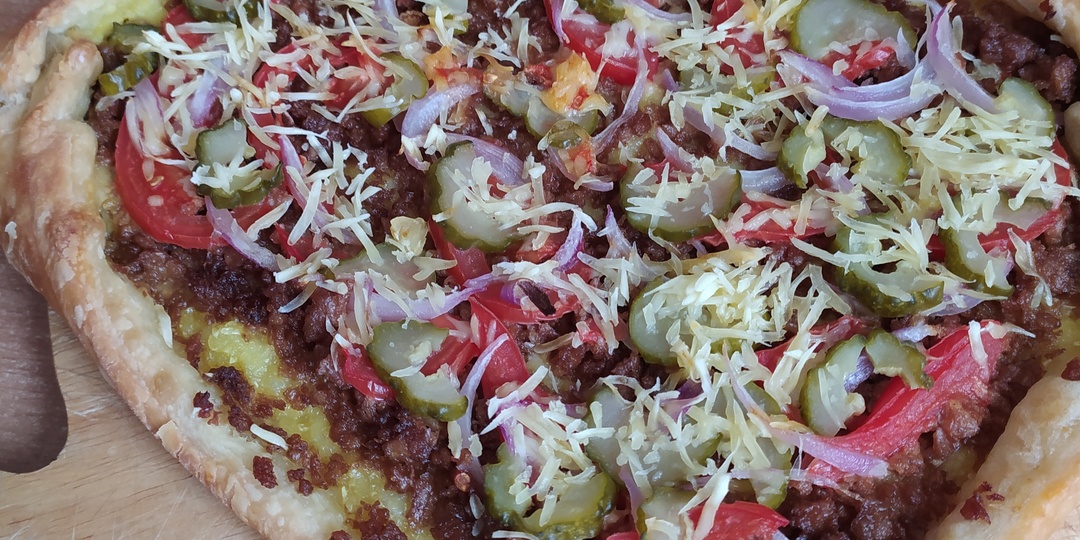 Пицца Бургер (бургер-пицца)