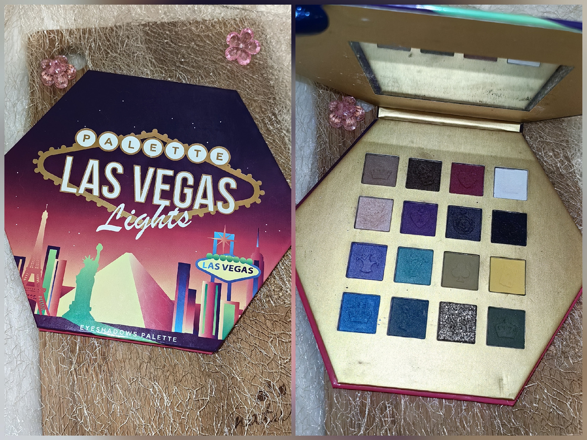 Палетка теней от бренда "Letoile" 