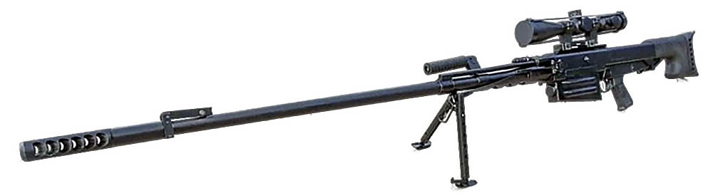 Фото: самозарядная снайперская винтовка калибра 12,7 мм, ОСВ-96