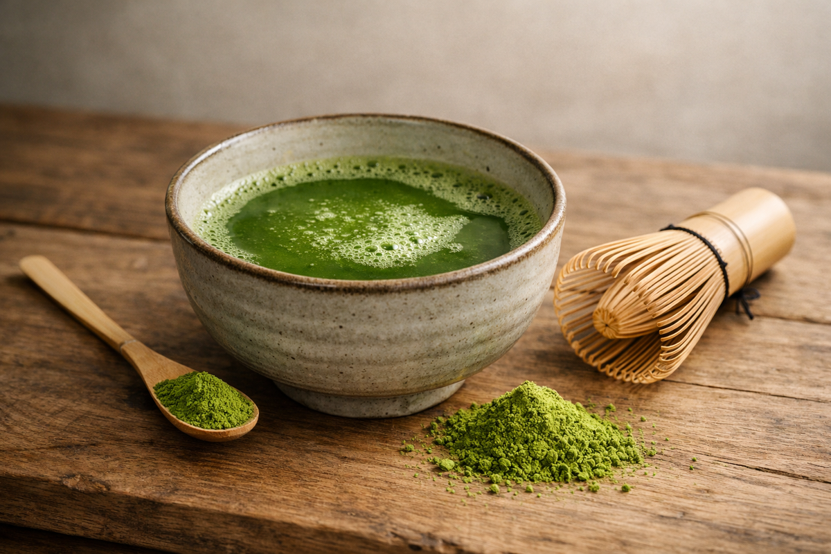 Японский чай матча 
