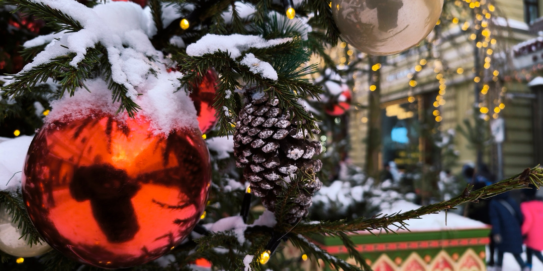 Прогулка по Новогодней Никольской улице. Январь 2026