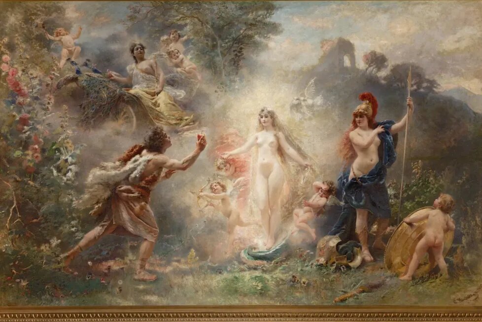 Константин Маковский. Суд Париса.