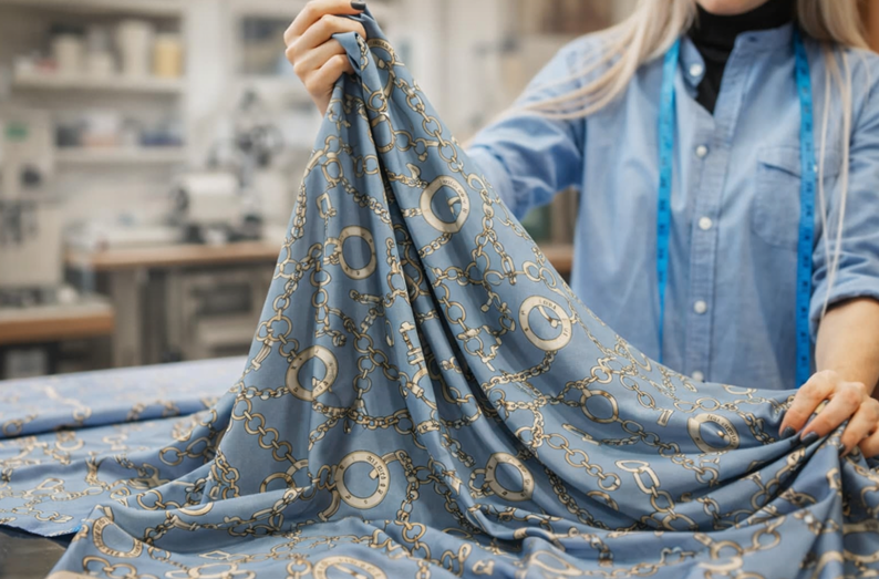 Стрейч — это не просто мягкость, а устойчивая эластичность: ткань тянется, держит форму и идеально подходит для облегающих вещей.