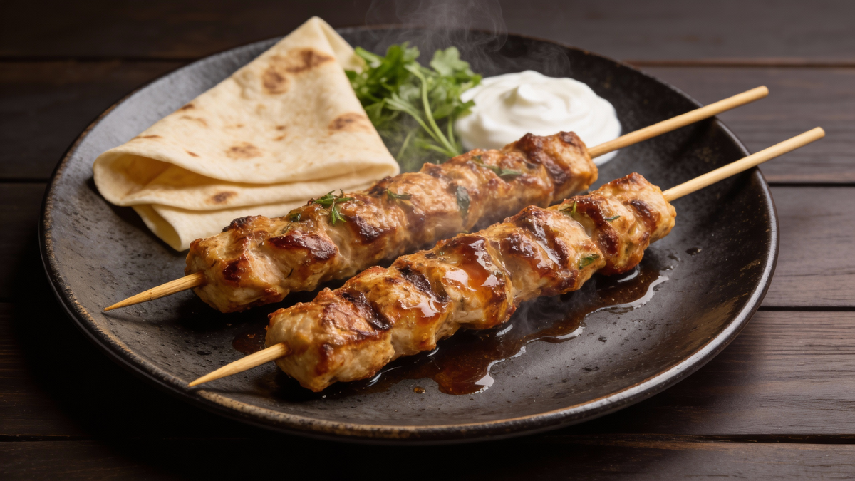 Кебаб в аэрогриле