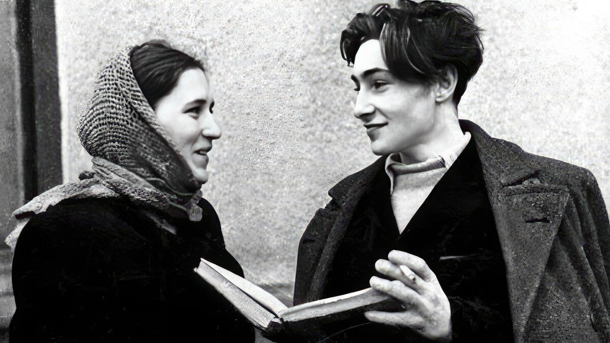 Нонна Мордюкова и Вячеслав Тихонов