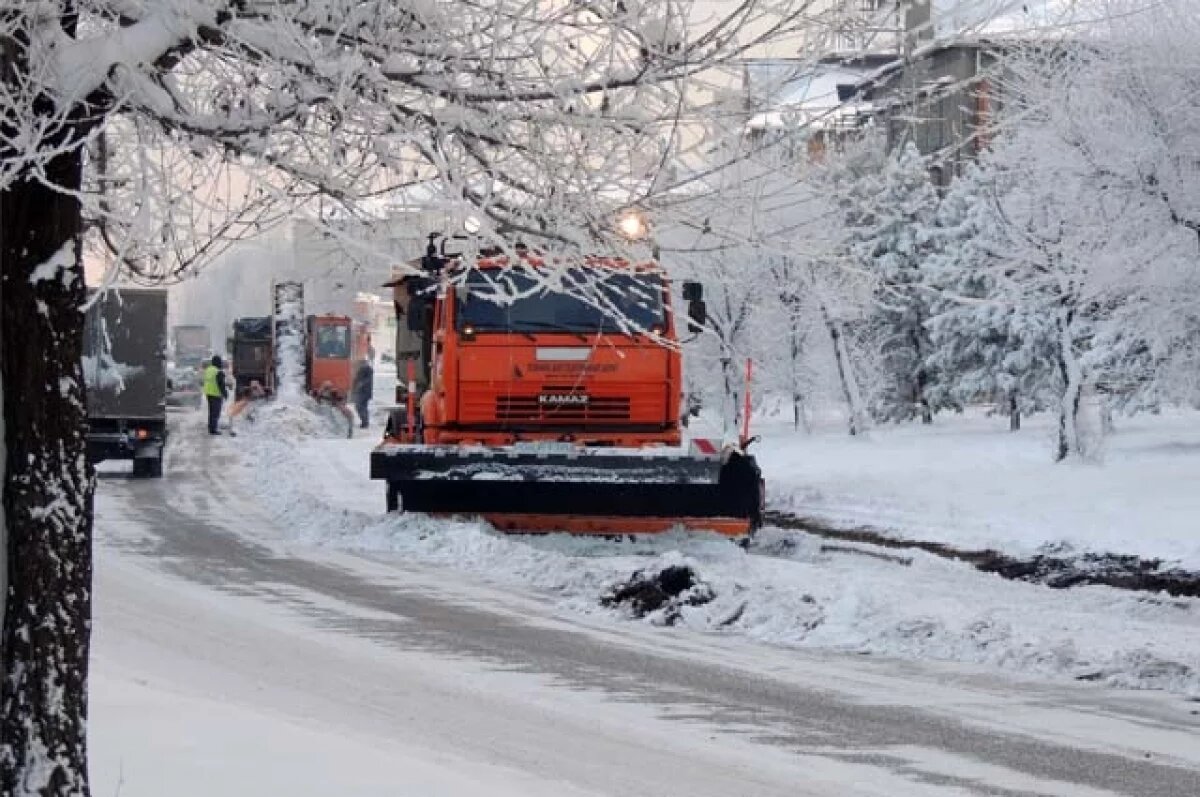    Во Владимире вывезли уже 100 тысяч кубометров снега
