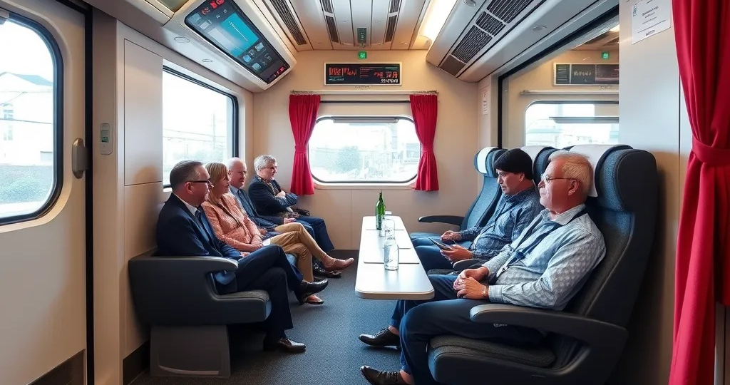 Бизнес-класс в электричках: комфорт для пригородных пассажиров