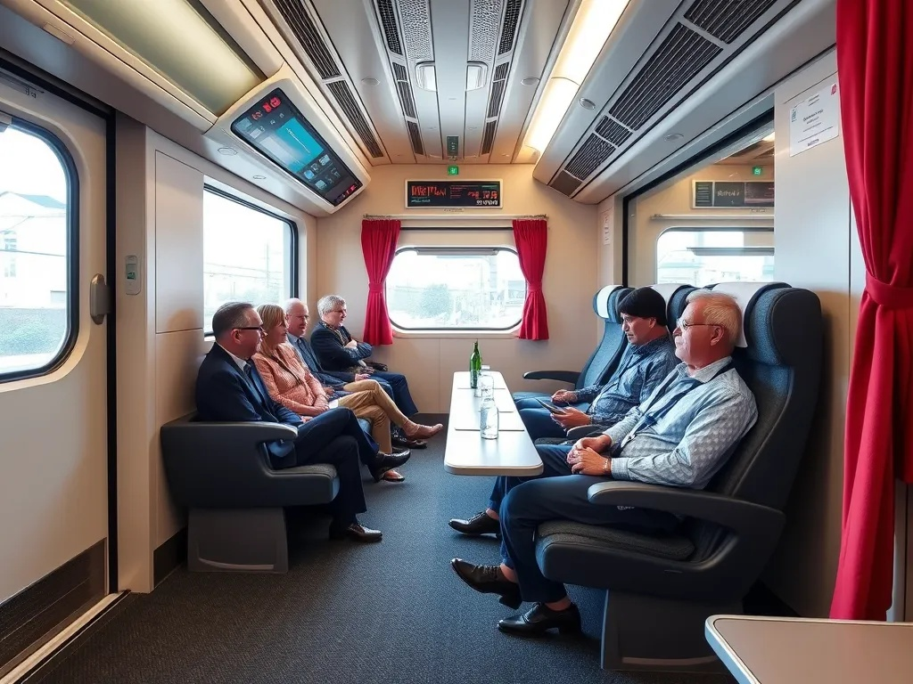 Бизнес-класс в электричках: комфорт для пригородных пассажиров