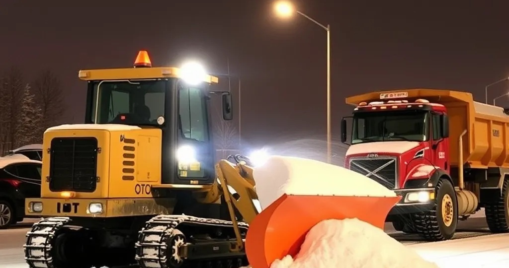 Снегоуборочная техника нового поколения очищает пути за рекордное время