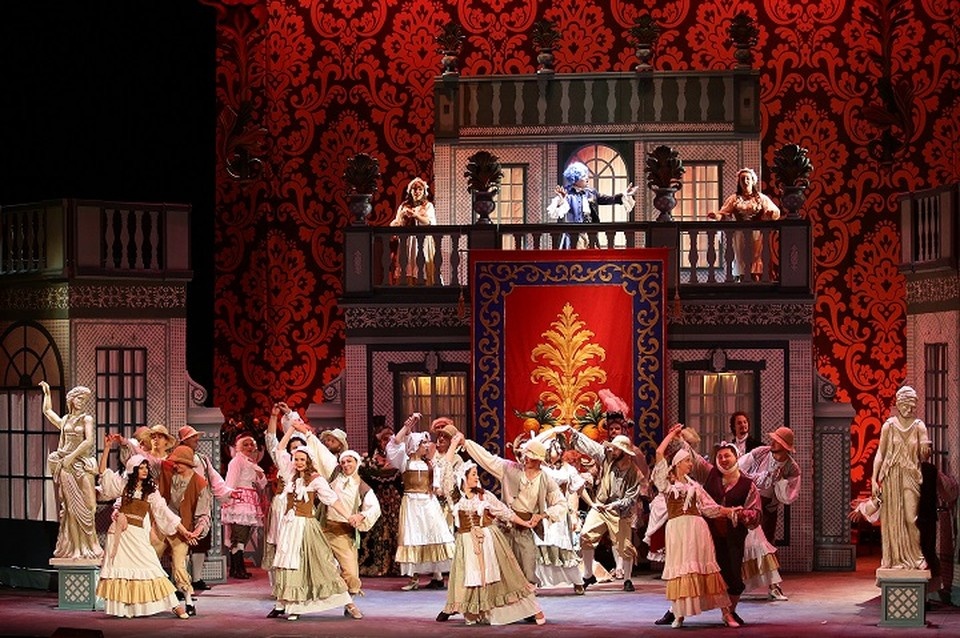    Комическая опера «Свадьба Фигаро». Фото: «Донбасс Опера»